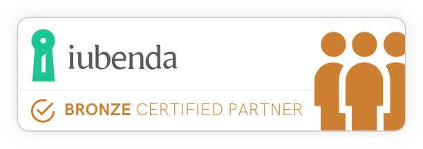 Iubenda Bronze Certified Partner